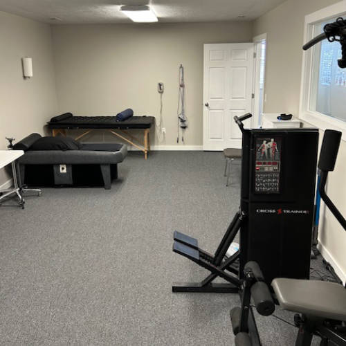 Treatment room at Fellows Chiropractic